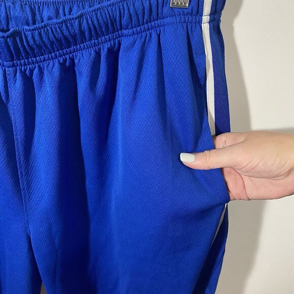 Nike Shorts Men's Large Blue Epic Knit Training Athletic Gym Active 646151-480 - Picture 3 of 11
